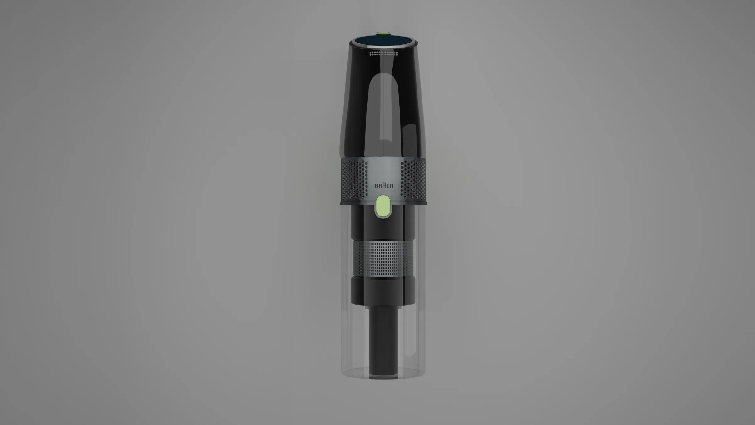 Handheld unit seen from the front